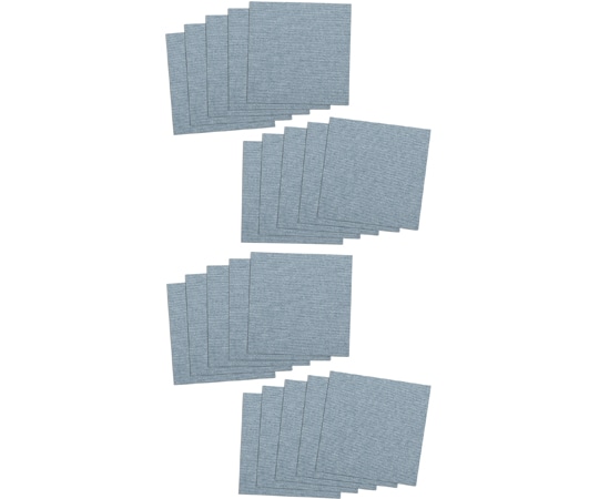 サンコー(生活用品) ペット用撥水タイルマット 同色20枚入 メランジブルー KX-60 1袋（ご注文単位1袋）【直送品】