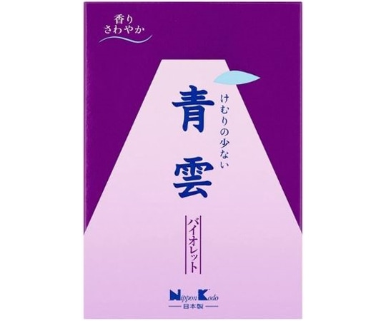 日本香堂 青雲 バイオレット 徳用大型 バラ詰 275g  1箱(ご注文単位1箱)【直送品】