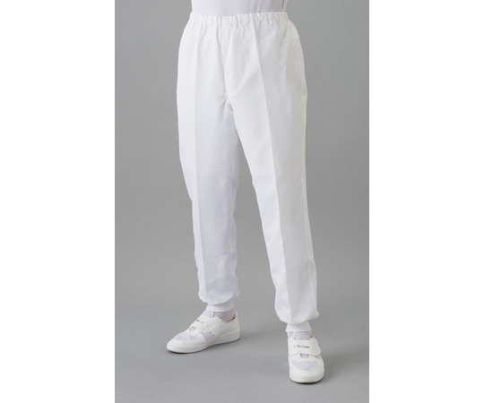 東洋リントフリー クリーンルーム用パンツ 白 4L JA361C-01 4L 1本 (ご注文単位1本)【直送品】