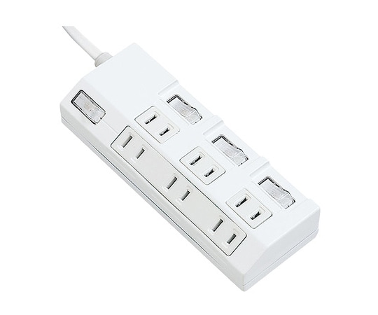 パナソニック ザ・タップ 3コ口個別スイッチ・3コ口一括スイッチ付 2m WHA29263WKP 1個(ご注文単位1個)【直送品】