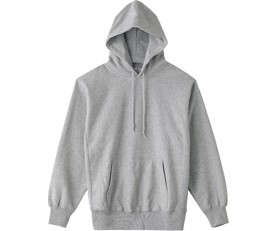 ボンマックス ヘビーウエイトプルオーバーパーカ ミックスグレー M MS2130-2 M 1枚（ご注文単位1枚）【直送品】