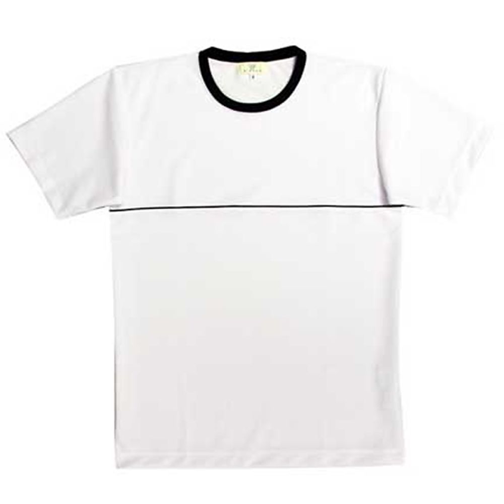 KIRAKU(トンボ) Tシャツ ホワイト 4L(身丈80cm) CR077-01 4L 1枚(ご注文単位1枚)【直送品】