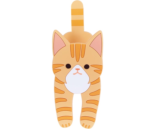 東洋ケース マグネットフッククリップ03 茶トラ 5個入 MHC-03 1箱(ご注文単位1箱)【直送品】