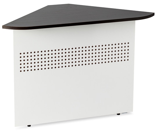 スマイル スチールローカウンター用連結コーナー パンチング  1個(ご注文単位1個)【直送品】