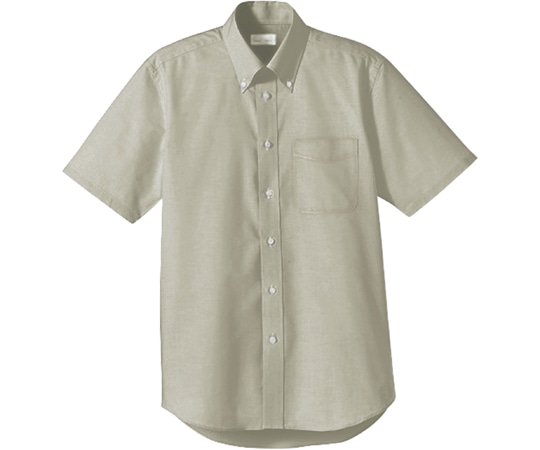 ボンマックス オックスフォード半袖シャツ FB4511U スモーキーグリーン LL  1枚（ご注文単位1枚）【直送品】