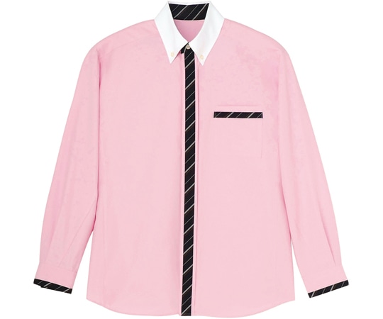カーシーカシマ AMUS-NET 長袖シャツ 225-9 ピンク M AWY225 1枚（ご注文単位1枚）【直送品】