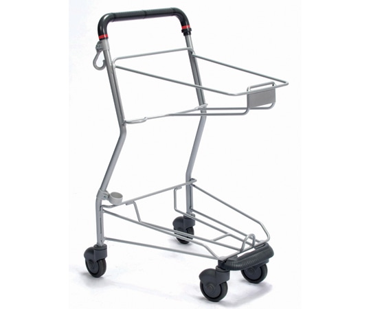 大和産業 ショッピングカート シルバーメタリック W520×D571×H951mm SV501-C100 1台（ご注文単位1台）【直送品】