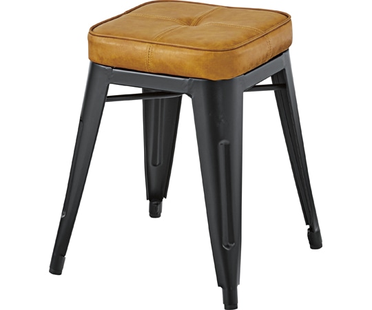 東谷 スツール キャメル PC-251CA 1個（ご注文単位1個）【直送品】