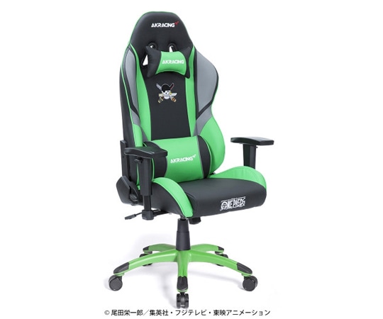 AKRacing コラボレーションチェア One Piece(Zoro) AKR-ONEPIECE-ZORO 1脚(ご注文単位1脚)【直送品】