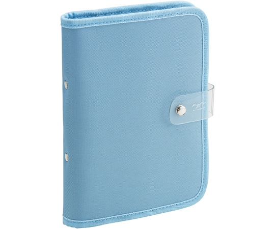 LIHITLAB myfa コレクションバインダー パウダーブルー N3320-14 1冊(ご注文単位1冊)【直送品】