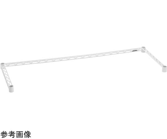 エレクター ベーシックシリーズ 3方クロスバー W600×D600mm ホワイト B2424TWW 1本（ご注文単位1本）【直送品】