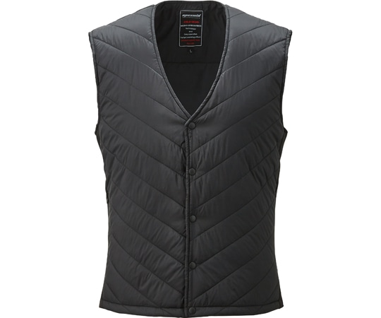 アタックベース ヒートインナーベストWスイッチ ブラック S 40050 1セット(ご注文単位1セット)【直送品】