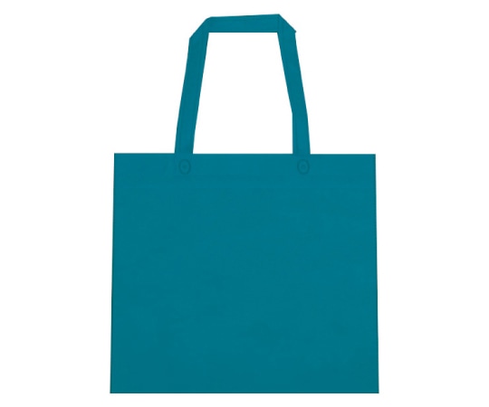 三和 不織布手提げバッグ タ-コイズブルー 1ケース(500枚入) SW3835-13 1ケース（ご注文単位1ケース）【直送品】