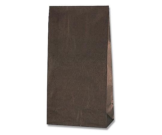 アズワン 150x 90x280mm カラー紙袋(こげ茶/100枚) EA927SB-74 1パック（ご注文単位1パック）【直送品】