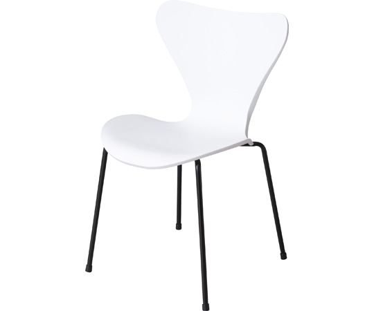 東谷 カイル チェア ホワイト PC-983WH 1個（ご注文単位1個）【直送品】