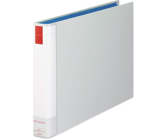ライオン事務器 パイプ式ファイル両開き〈環境〉 No.7302RK LH 1冊(ご注文単位1冊)【直送品】