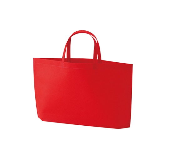 アズワン 不織布バッグ 底マチA4横 赤 1箱(100枚入) LC0931NL00 1箱(ご注文単位1箱)【直送品】