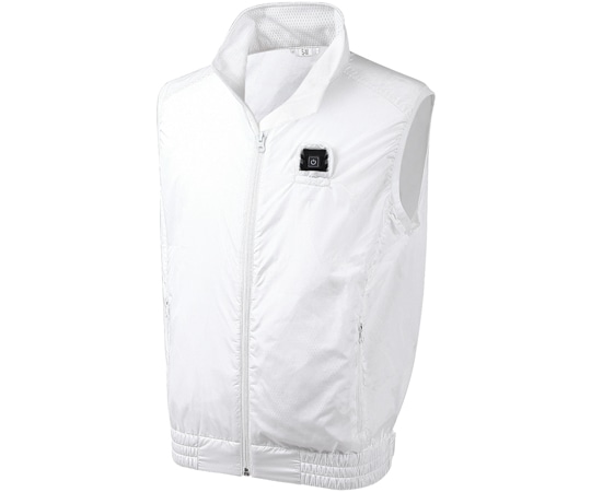 関西ファッション連合 ベスト 空調エアコンR服 カゼクル ホワイト LL-3L MT3000 WHITE 1セット(ご注文単位1セット)【直送品】