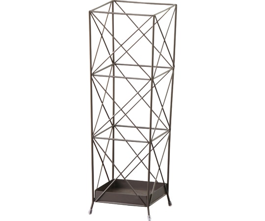 東谷 傘立て ブラウン AKB-406BR 1個(ご注文単位1個)【直送品】