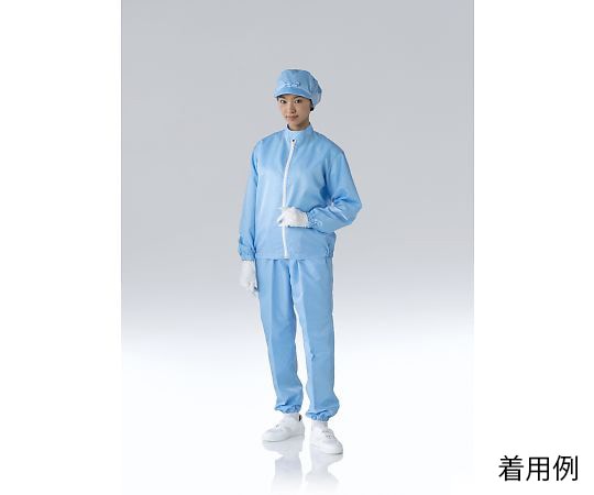 東洋リントフリー クリーンルーム用上着 青 5L FD216C-02 5L 1枚 (ご注文単位1枚)【直送品】