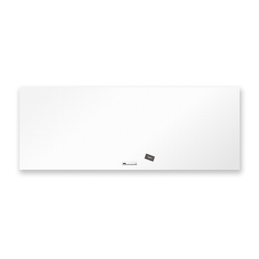 アスカ 抗菌ホワイトマグネットシート 暗線入り 6L AWM12 1枚(ご注文単位1枚)【直送品】