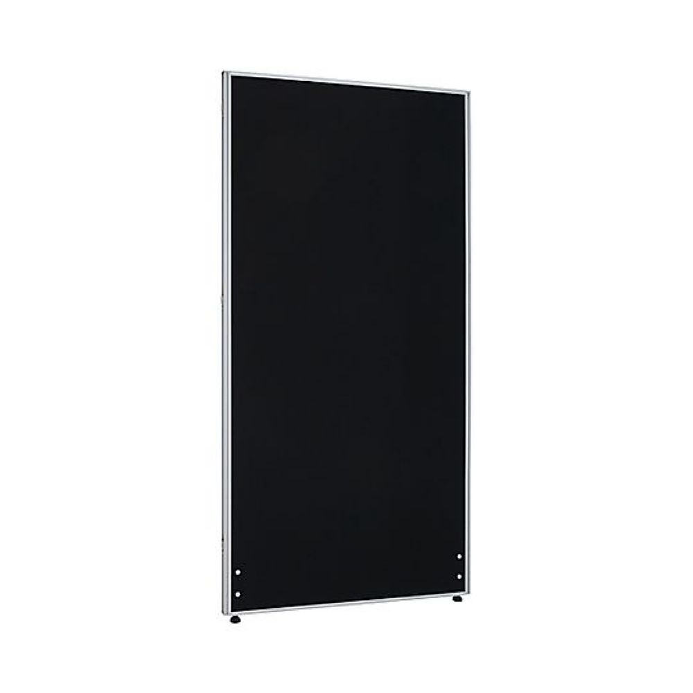 カグクロ クロス ローパーテーション ブラック H1600×W800mm PN0816-BK 1台(ご注文単位1台)【直送品】