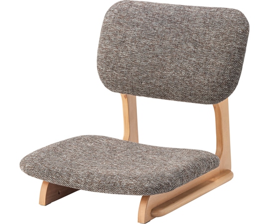 東谷 フロアチェア ブラウン NOC-51BR 1個（ご注文単位1個）【直送品】