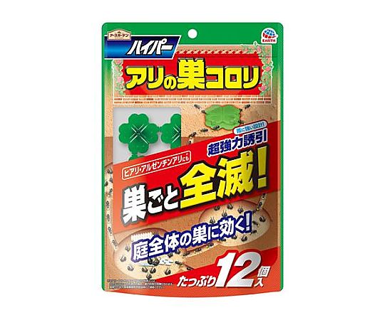 アズワン アリ誘引殺虫剤(アリの巣コロリ/12個) EA941C-71A 1袋（ご注文単位1袋）【直送品】