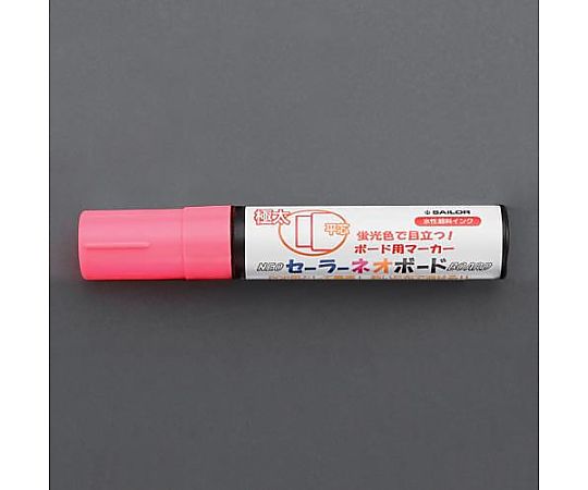 エスコ [赤/極太] 水性ネオボードマーカー EA765MW-32 1本(ご注文単位1本)【直送品】