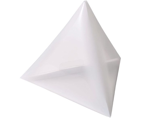 ヤマニパッケージ 贈答箱 カラフルテトラ ホワイト 200枚 20-1968W 1ケース（ご注文単位1ケース）【直送品】