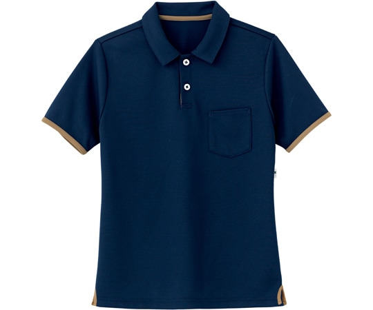 カーシーカシマ HEARTGREEN ポロシャツ V-CAT ITEM ブルーベリー L HM2159 1枚（ご注文単位1枚）【直送品】