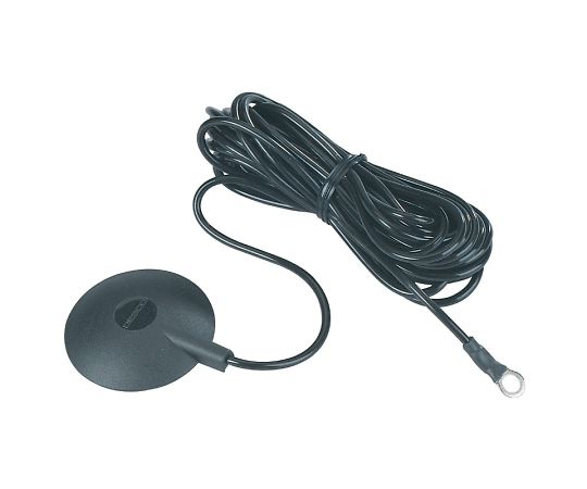 DESCO コード 接地 マット接続用 ねじ穴付き10mm端子 抵抗付き 09813 1個 (ご注文単位1個)【直送品】