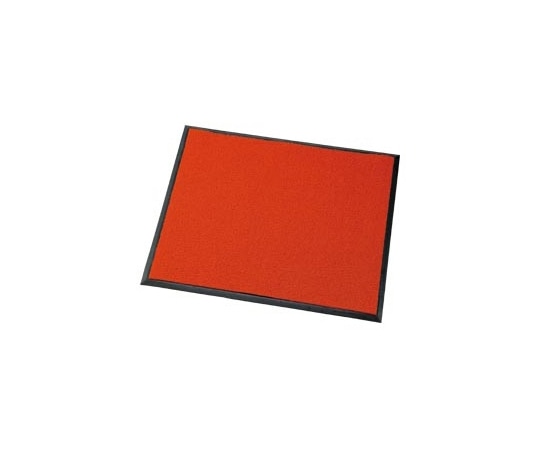 クラウン フロアマット 赤 750×900mm CR-FM900-R 1枚（ご注文単位1枚）【直送品】