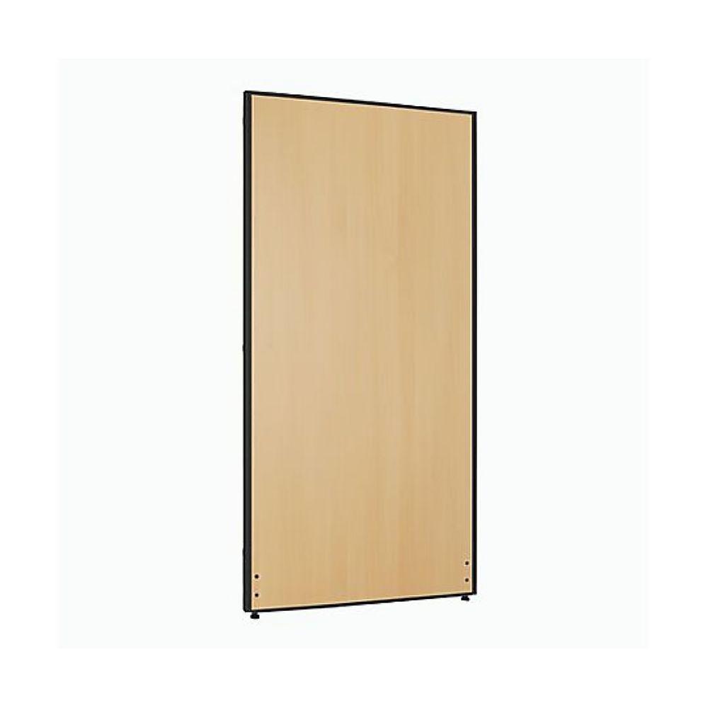 カグクロ 木目調ローパーテーション(BK) メープル H1800×W900mm PW0918-B-MP 1台(ご注文単位1台)【直送品】
