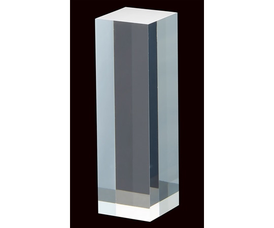 ストア・エキスプレス アクリル角柱 3cm角 H10cm 61-798-55-3 1個（ご注文単位1個）【直送品】