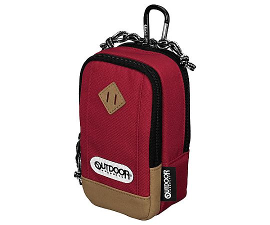 ハクバ写真産業 アウトドアカメラポーチ04 レッド ODCP04RD 1個（ご注文単位1個）【直送品】