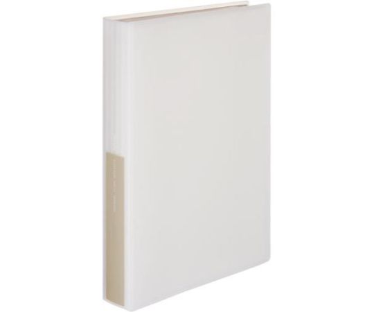 コクヨ クリヤーブックグラッセルA4 100枚オフホワイト ラ-GL100W 1冊（ご注文単位1冊）【直送品】