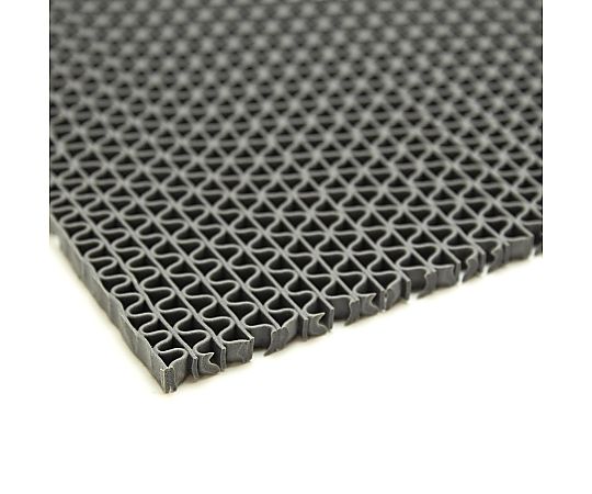 カーボーイ 水切り安全歩行マット 900mm グレー AI-9002GY 1枚(ご注文単位1枚)【直送品】