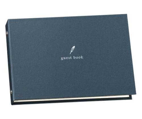 マルアイ ゲストブック 紺 メ-60DB 1冊(ご注文単位1冊)【直送品】