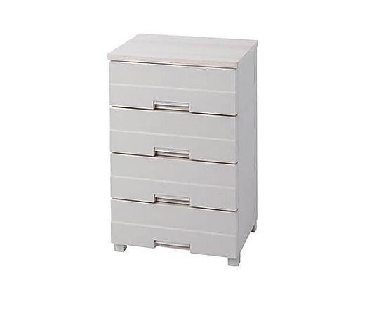 アズワン 550x410x850mm 引出し式収納ケース(4段) EA506MA-31 1個（ご注文単位1個）【直送品】