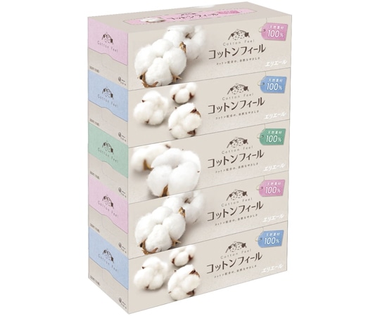 エリエール(大王製紙) コットンフィールティシュー 1ケース(10パック入) 21000593 1ケース（ご注文単位1ケース）【直送品】