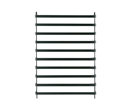 アズワン アクセサリーパネルラック ブラック W40cm 61-654-85-1 1台（ご注文単位1台）【直送品】