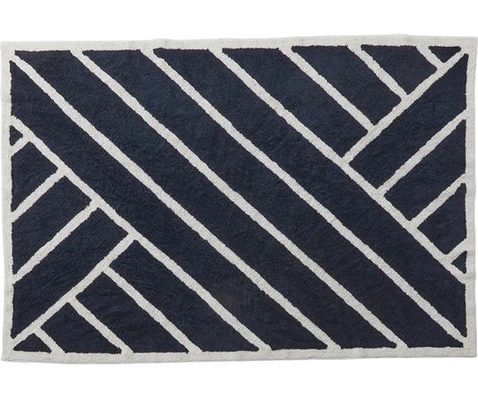 東谷 ラグ グレー TTR-185A 1個（ご注文単位1個）【直送品】