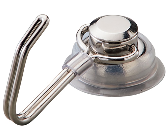 日本緑十字社 超強力マグネットハンガー MGHU-1 27mmΦ×53×29mm シルバー 313041 1個（ご注文単位1個）【直送品】