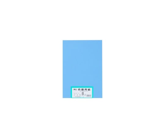 エリエール(大王製紙) 再生色画用紙 8ツ切 100枚 イルカ  1パック(ご注文単位1パック)【直送品】