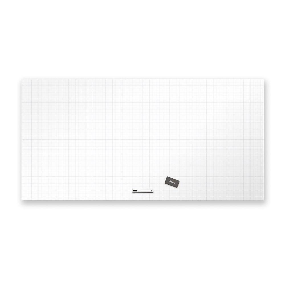 アスカ 抗菌ホワイトマグネットシート 暗線入り 4L AWM10 1枚(ご注文単位1枚)【直送品】