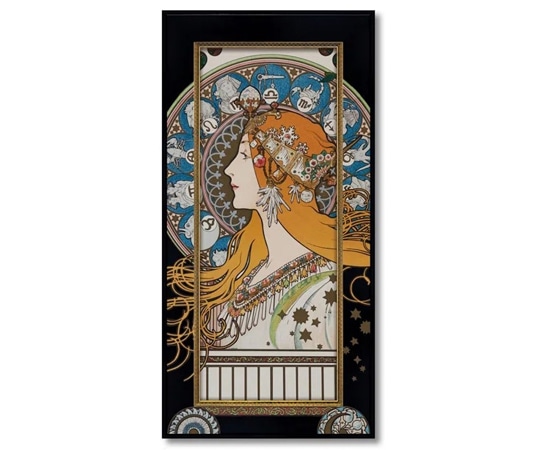 ユーパワー ビッグアート ~名画Lシリーズ~(アールヌーボー｢ゾディアック｣) BA-10068 1個（ご注文単位1個）【直送品】