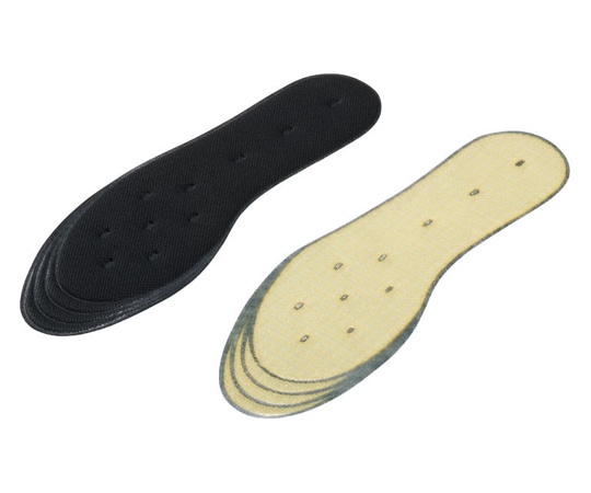 アズワン 悪臭防衛隊インソール ブラック 378-405 1個（ご注文単位1個）【直送品】