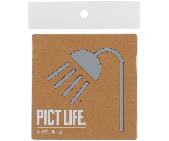 ハイロジック PICT LIFE シャワールーム グレー 00024724 1個（ご注文単位1個）【直送品】