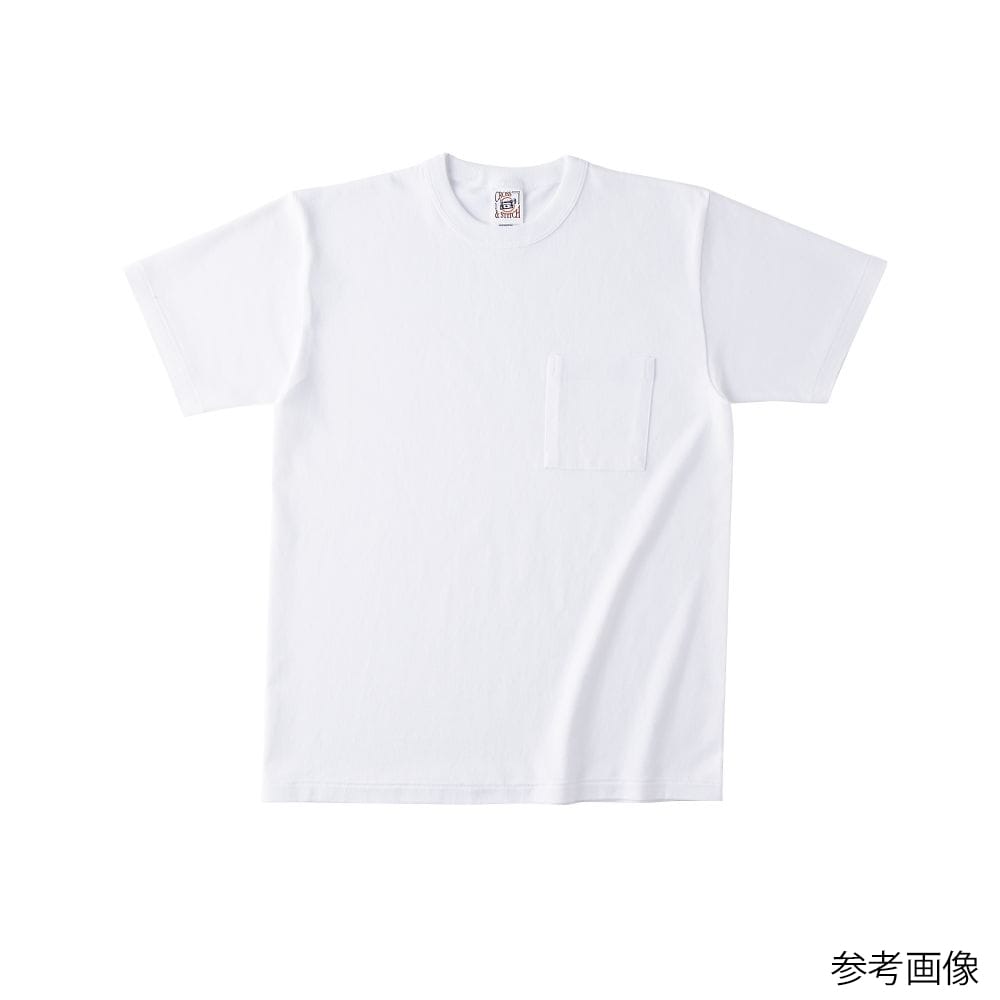 フェリック オープンエンド マックスウェイト バインダーネックポケットTシャツ ホワイト L OE1119-WHT-L 1枚（ご注文単位1枚）【直送品】